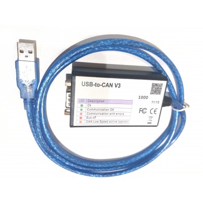 Diagnostic Kit BRP MPI-3 CAN interface (BUDS Megatech license 10 years FREE) 529036353 